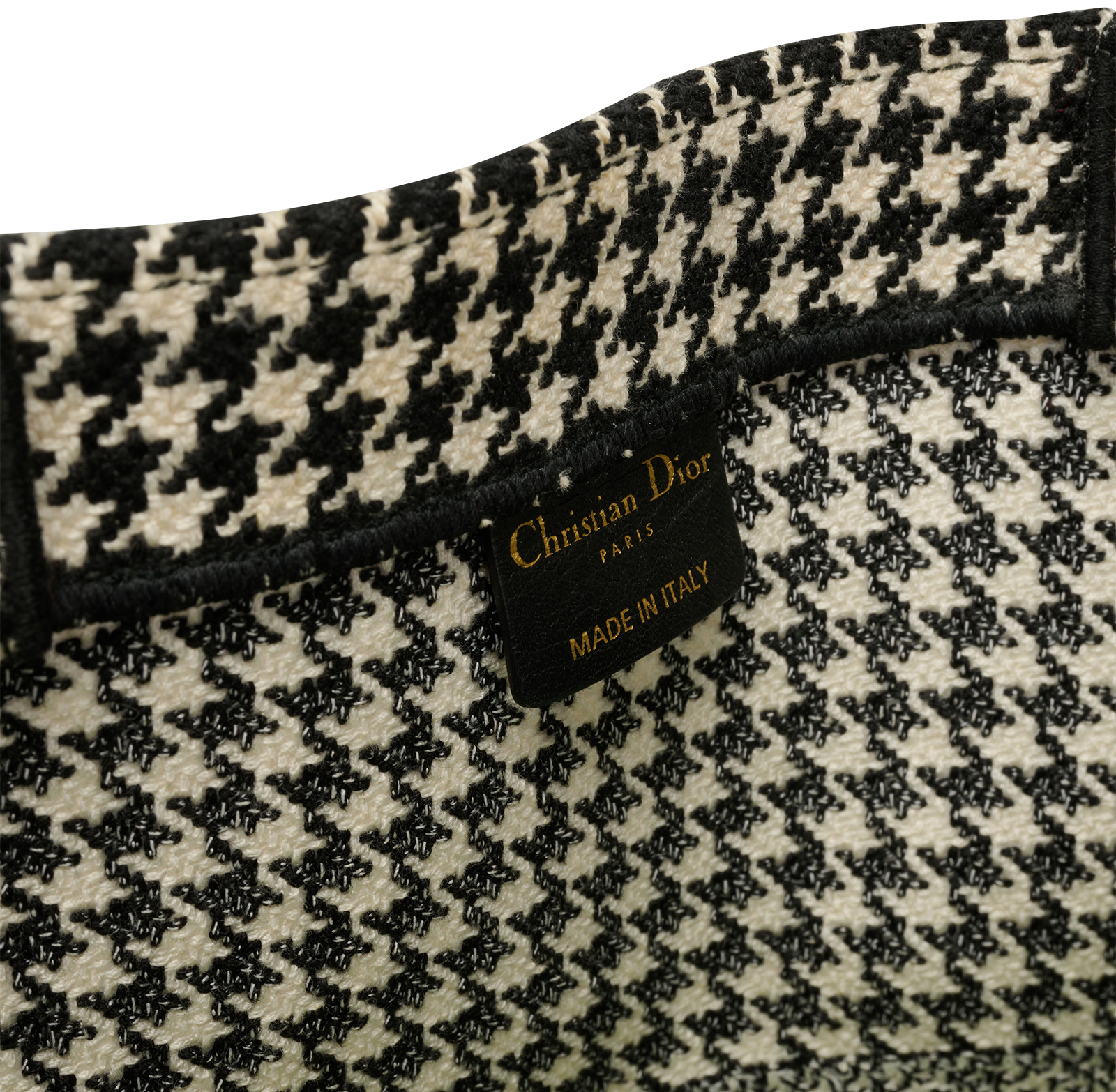 Large Book Tote, &pound;1,200, Handbags, Black/White, Canvas, Other view